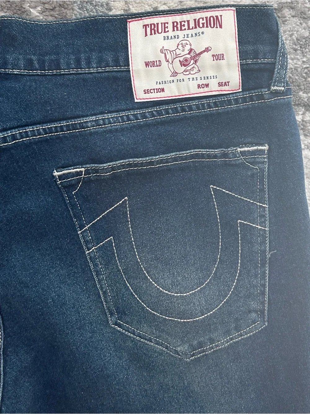 True Religion Geno Relaxed Slim Jeans- Men